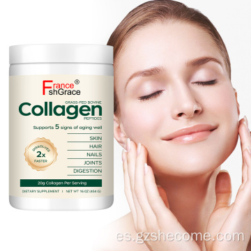 El mejor colágeno hidrolizado para el cabello de la piel en polvo de colágeno